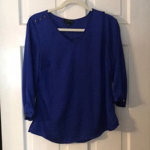 Cobalt Blue Limited Blouse